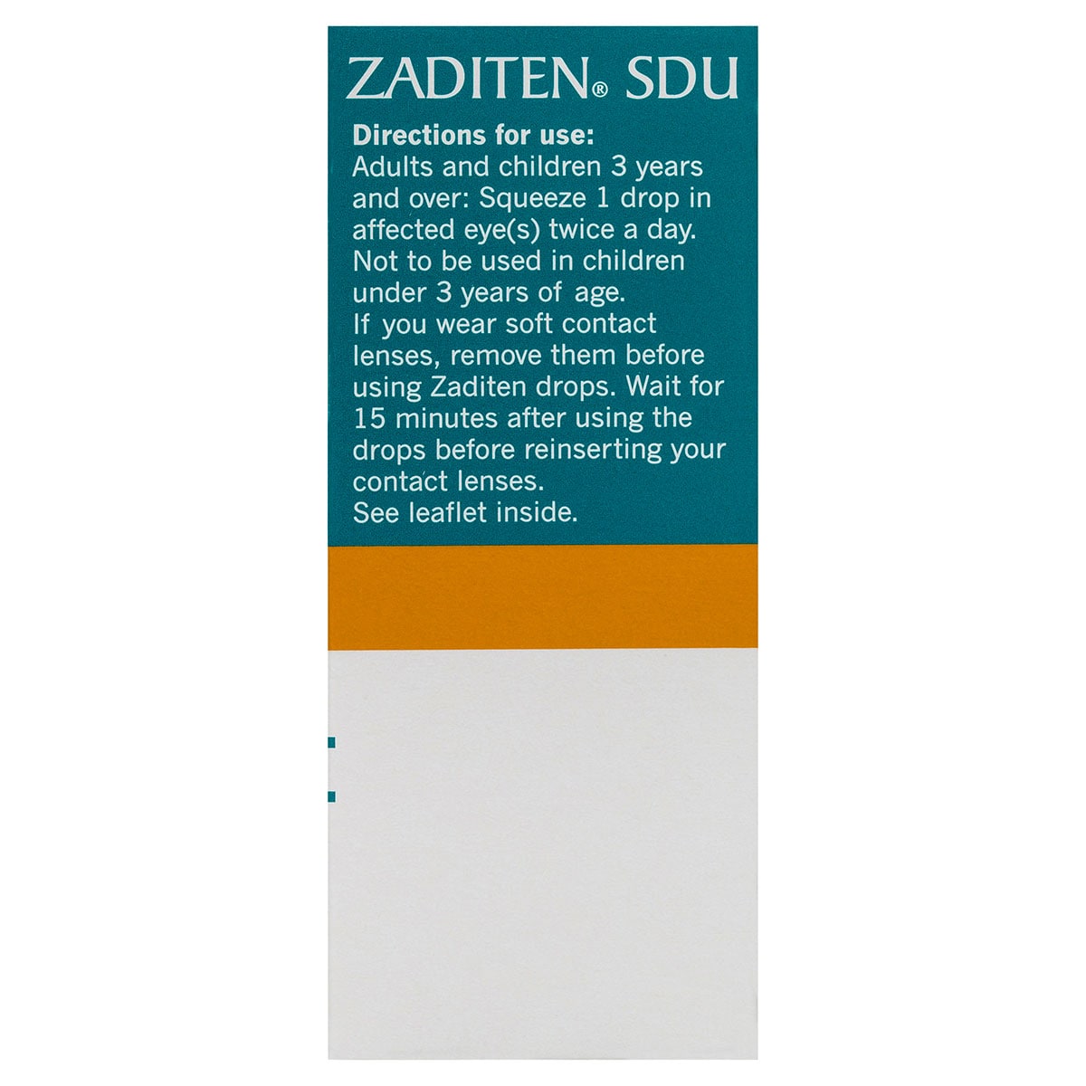 Zaditen Allergy Eye Drops 20 x 0.4ml Vials