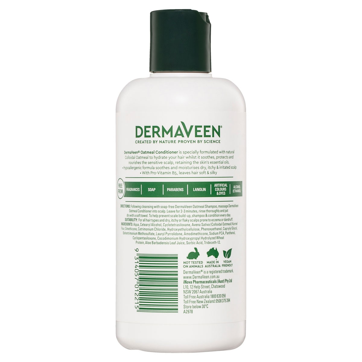 Dermaveen Oatmeal Conditioner 250Ml