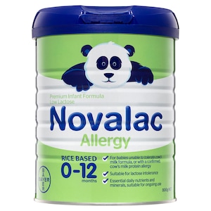 Novalac Allergy Rice Based Infant Formula 800G