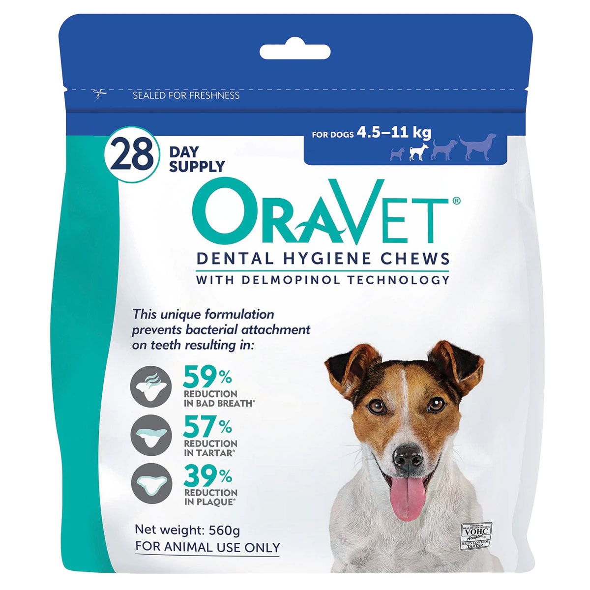 Oravet Dental Hygiene Chews For Small Dogs 28 Day Supply