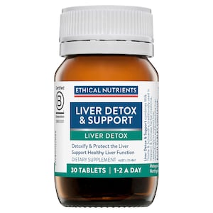 Ethical Nutrients Liver Detox & Support 30 Tablets