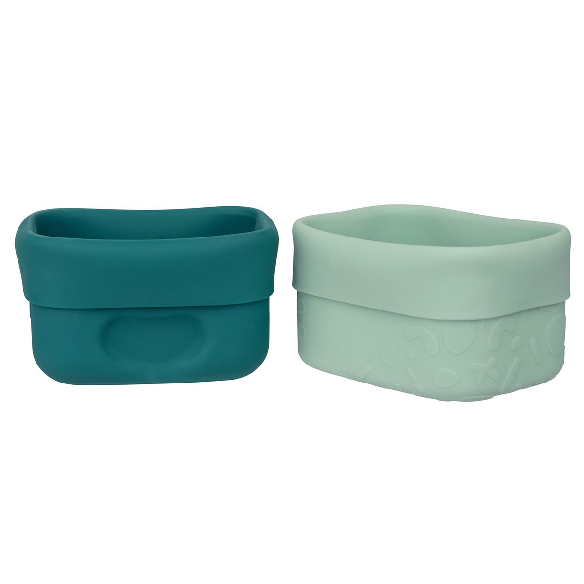 B.Box Silicone Snack Cups 2 Pack Forest