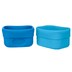 B.Box Silicone Snack Cups 2 Pack Ocean