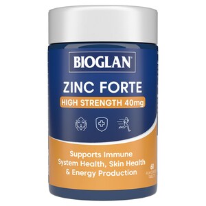 Bioglan Zinc Forte High Strength 40Mg 60 Tablets