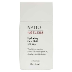 Natio Ageless Hydrating Face Fluid Spf50 60Ml