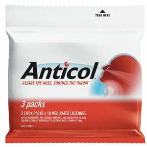 Anticol Original Multipack 3 X 10 Lozenges