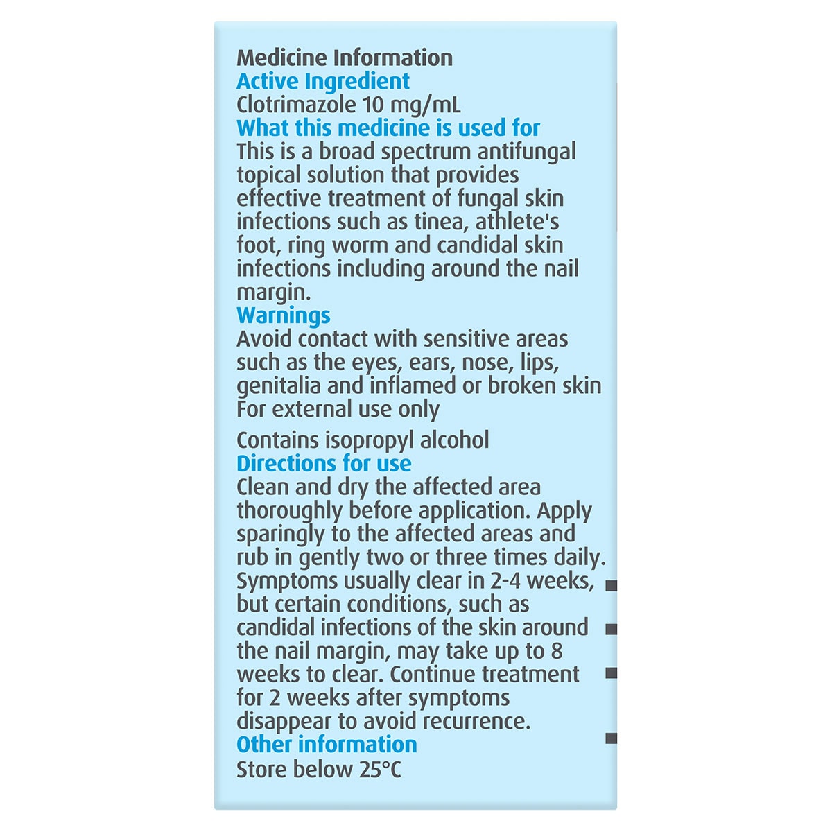 Canesten Clotrimazole Anti-Fungal Topical Solution 20ml