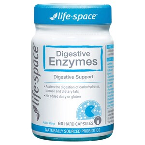 Life-Space Digestive Enzymes 60 Capsules