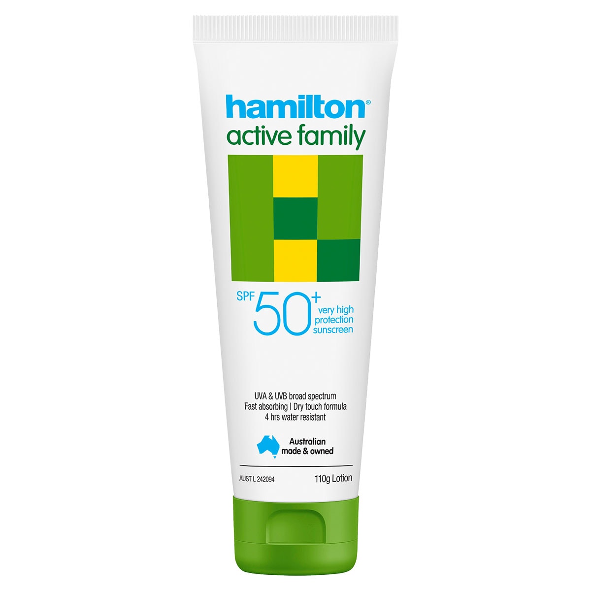 Hamilton Sunscreen Active Family Spf50 110G