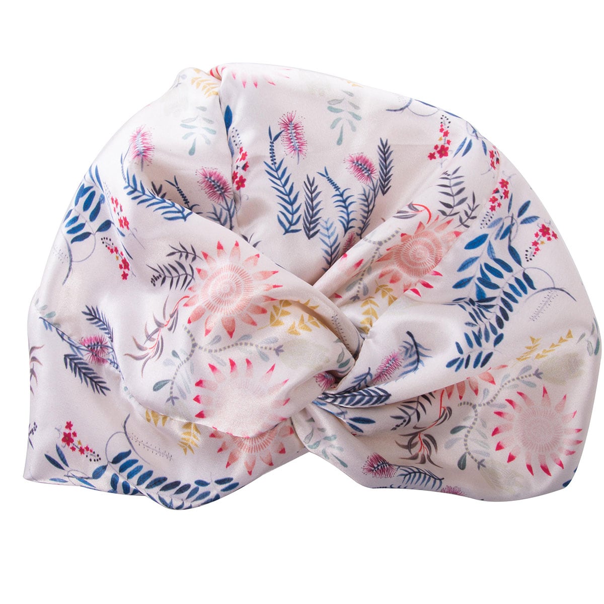 The Australian Collection Satin Sleep Turban Botanical (Assorted Colours Selected At Random)