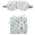 The Australian Collection Satin Sleep Mask Botanical (Assorted Colours Selected At Random)