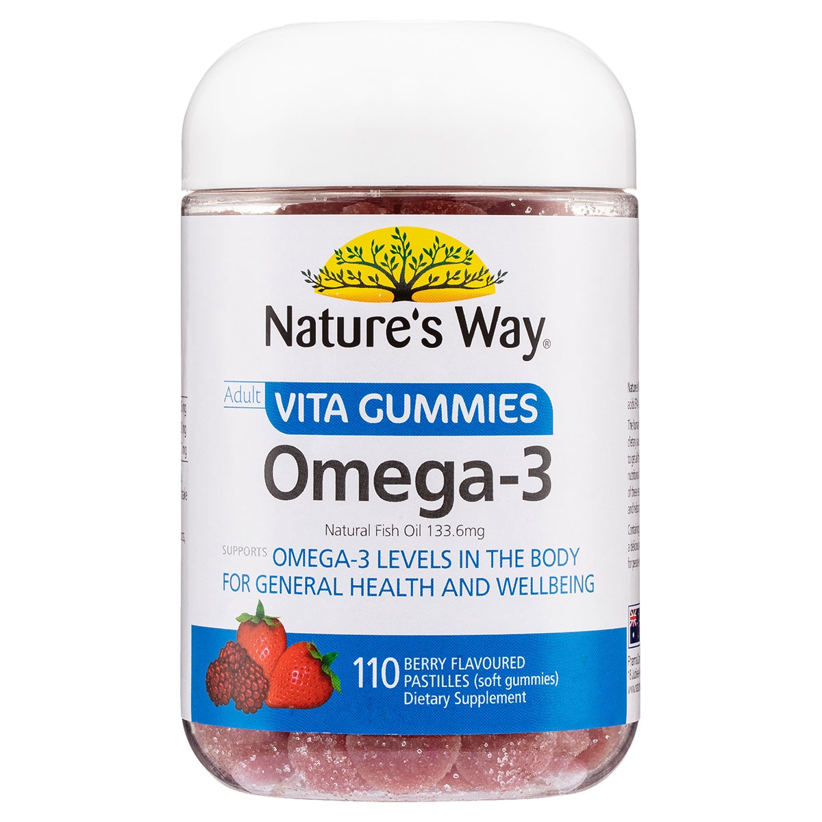 Natures Way Adult Vita Gummies Omega-3 110 Pack