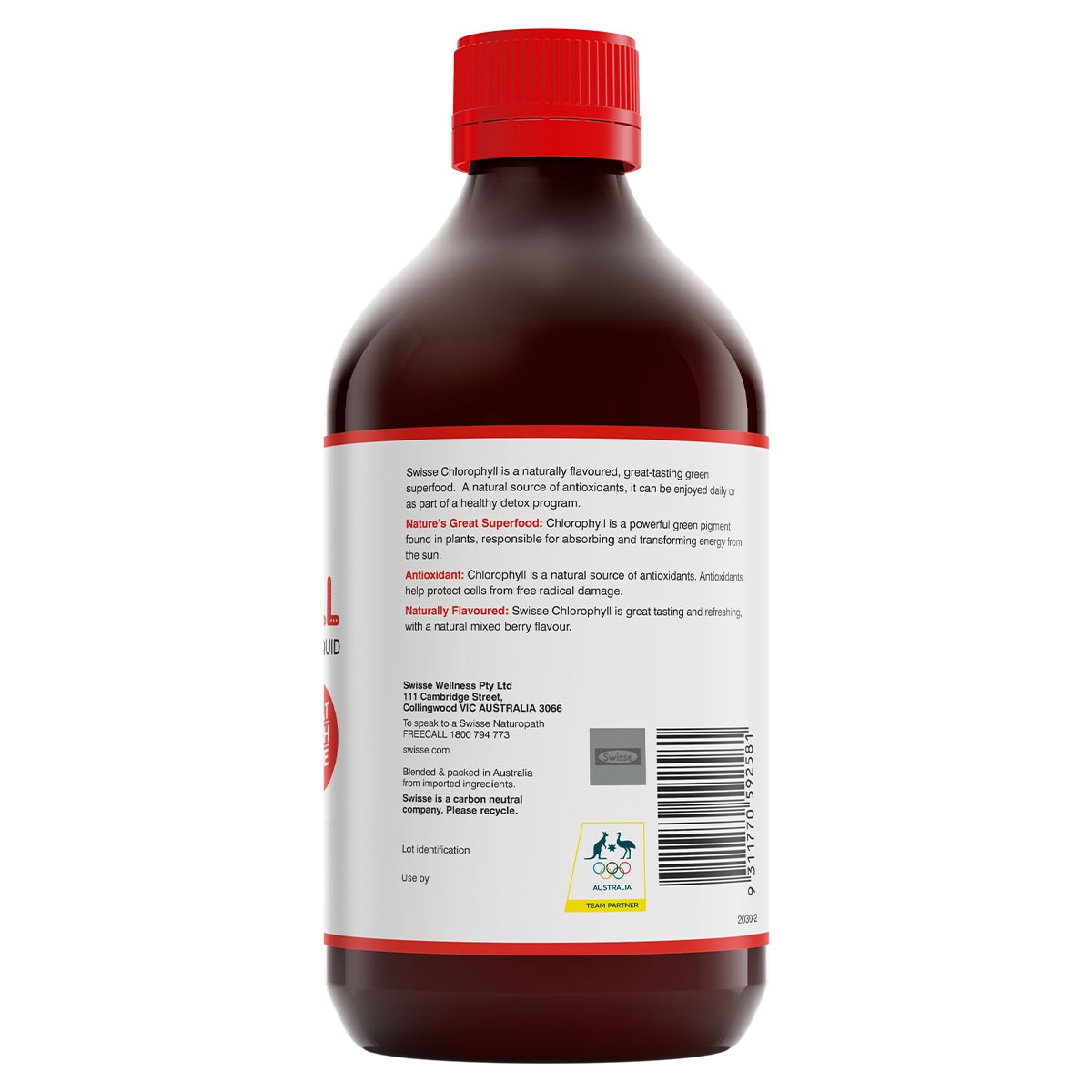 Swisse Chlorophyll Mixed Berry Flavour Superfood Liquid