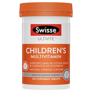 Swisse Ultivite Childres Multivitamin 120 Chewable Tablets