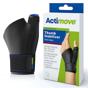 Actimove Sport Thumb Stabilizer With Stay M/ S Black