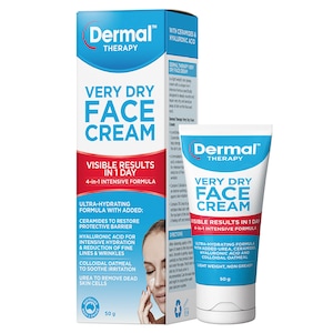 Dermal Therapy Very Dry Face Cream 50G