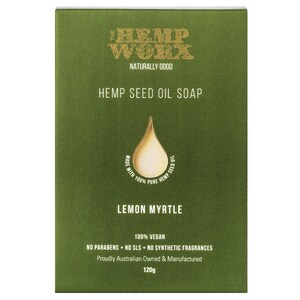 Hemp Worx Lemon Myrtle Soap Bar 120G