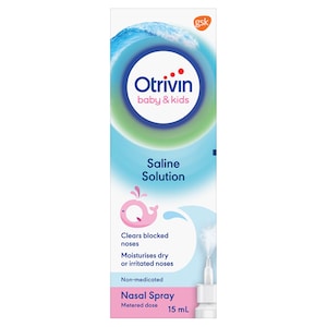 Otrivin Baby & Kids Natural Nasal Spray 15Ml