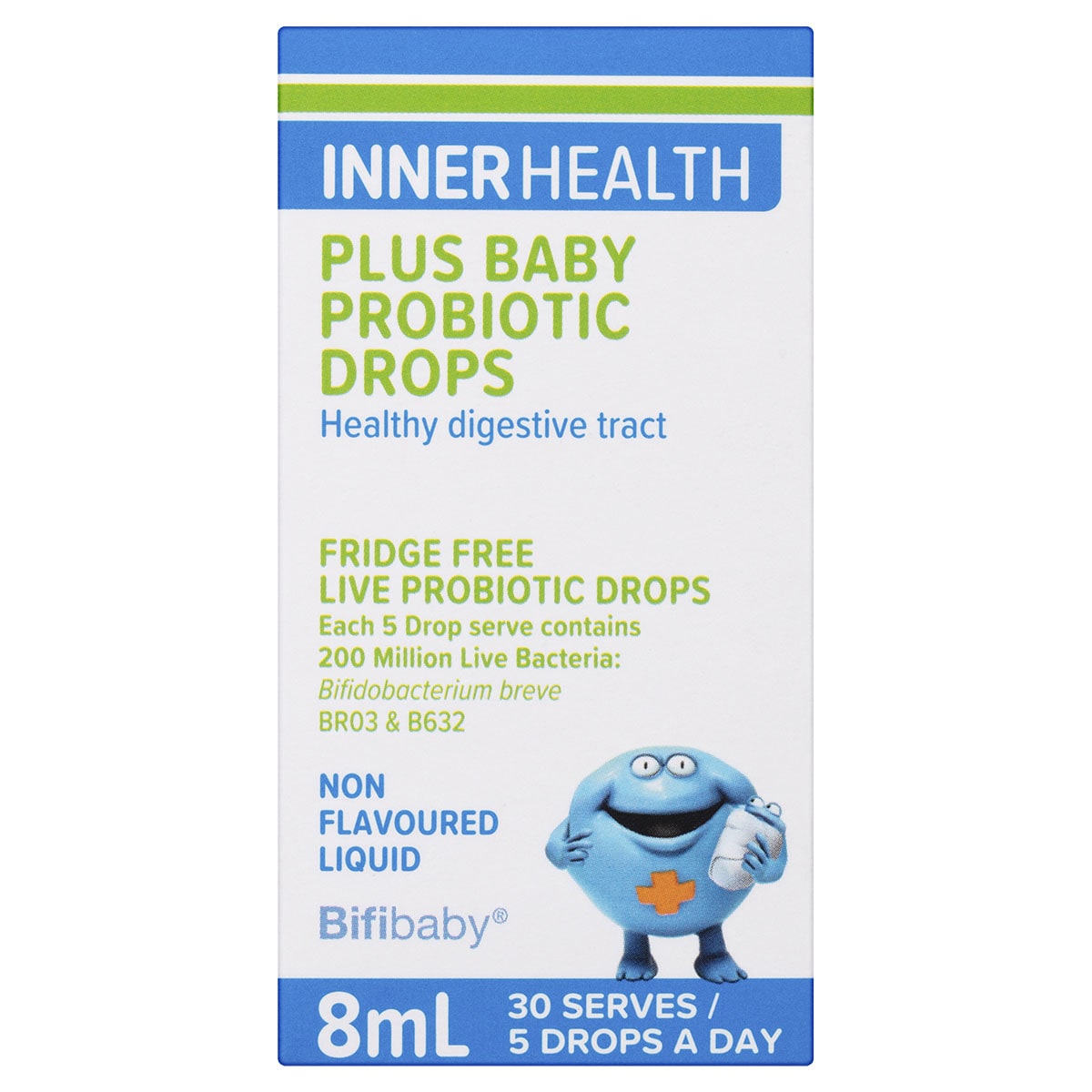 Inner Health Plus Baby Probiotics Drops Fridge Free 8Ml