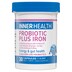 Inner Health Probiotic Plus Iron Fridge Free 30 Capsules