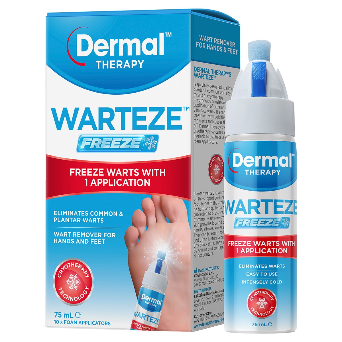 Dermal Therapy Warteze 75Ml