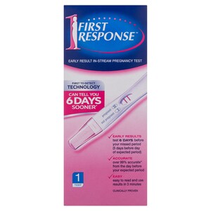 First Response Early Result Instream Pregnancy Test 1 Test