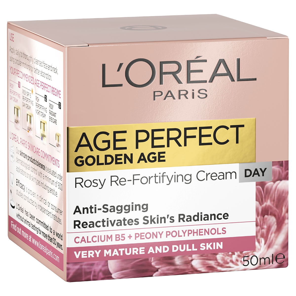 L'Oreal Age Perfect Golden Age Rosy Re-Densifying Day Cream 50Ml