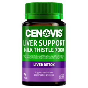 Cenovis Liver Support Milk Thistle 7000Mg 75 Tablets