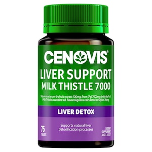 Cenovis Liver Support Milk Thistle 7000Mg 75 Tablets