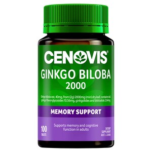 Cenovis Ginkgo Biloba 2000Mg 100 Tablets
