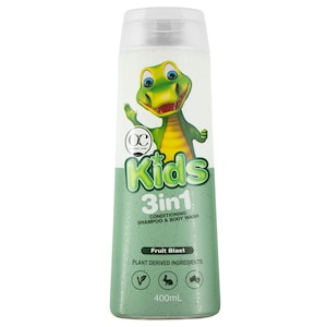 Oc Naturals Kids 3In1 Conditioning Shampoo & Body Wash Fruit Blast 400Ml