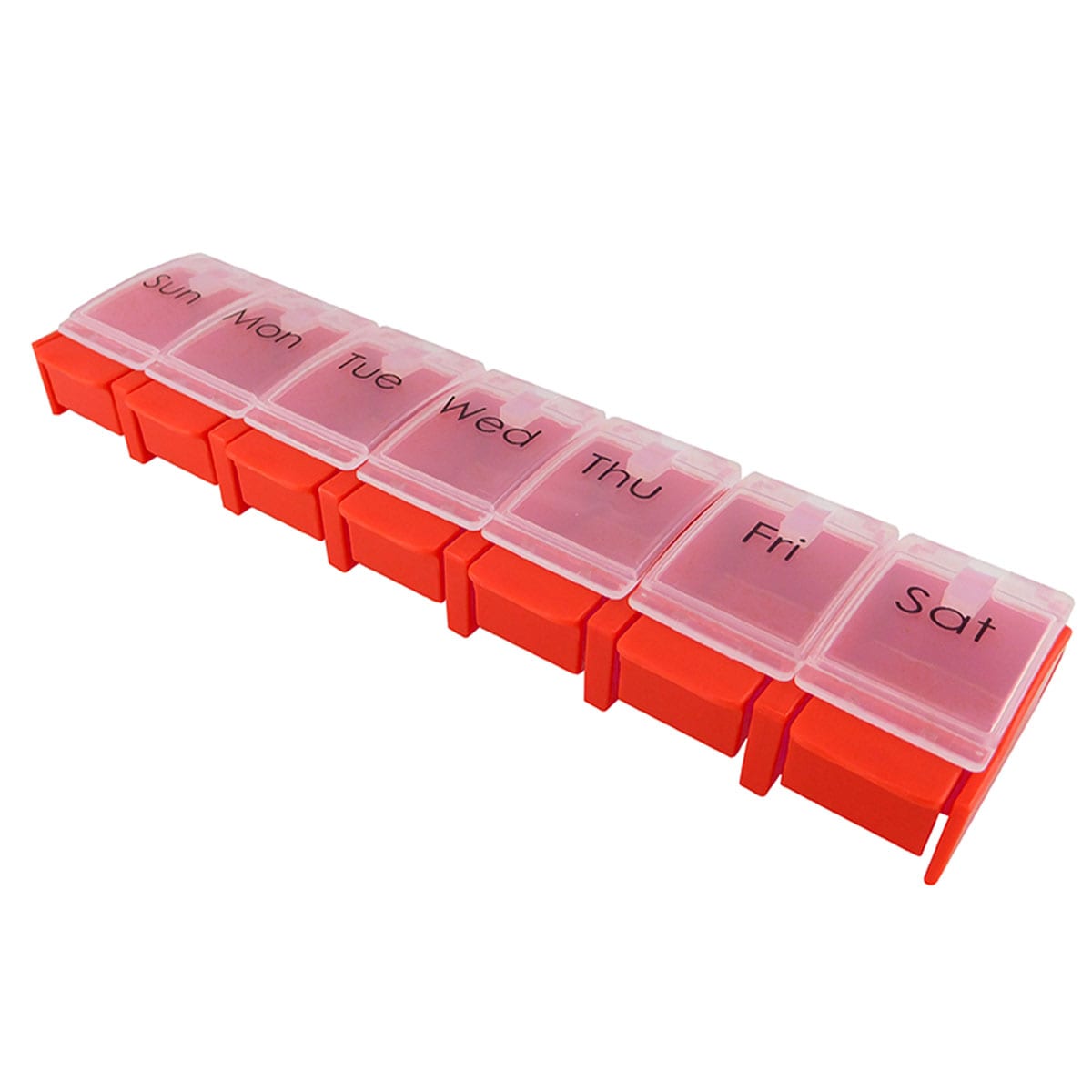 Surgical Basics One A Day Weekly Pill Organiser Large 1 Pack (Colours Selected At Random)