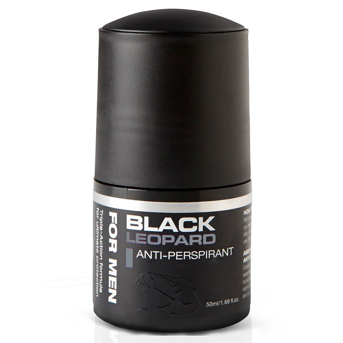 Black Leopard For Men Anti-Perspirant Roll-On 50Ml