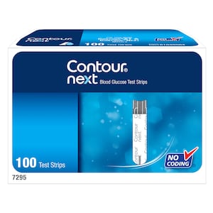 Contour Next Blood Glucose Strips Test 100 Strips