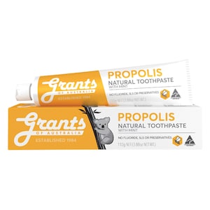 Grants Natural Toothpaste Propolis Fluoride Free 110G