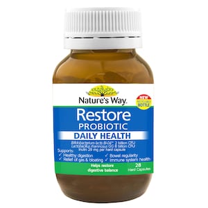 Natures Way Restore Probiotic Daily Health 28 Capsules