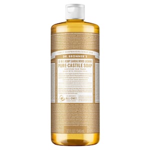 Dr Bronners Pure Castile Liquid Soap Sandalwood Jasmine 946Ml