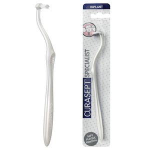 Curasept Specialist Implant Toothbrush 1 Pack (Colours Selected At Random)