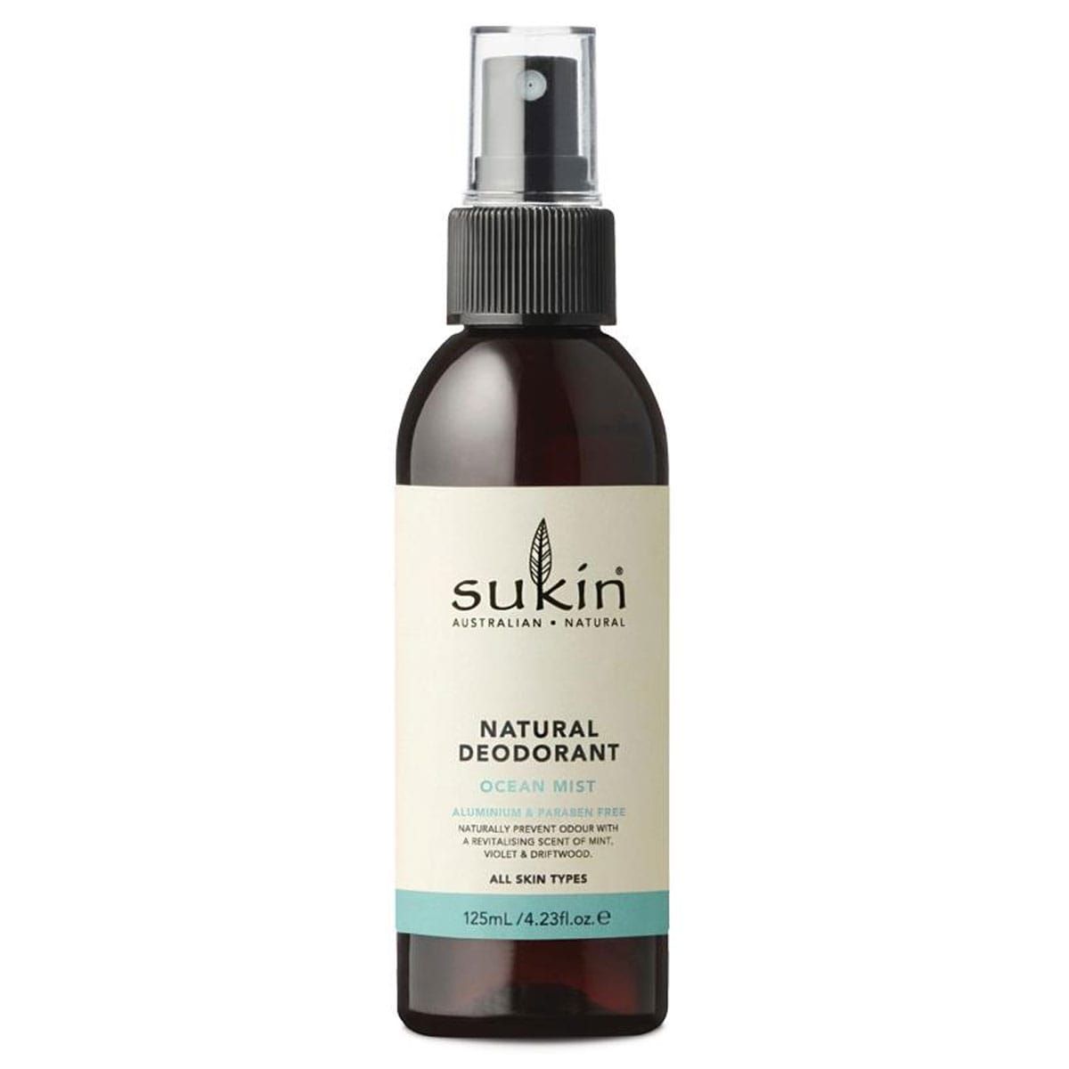 Sukin Natural Deodorant Ocean Mist 125ml