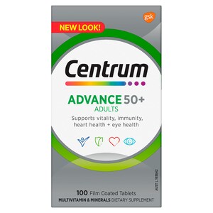 Centrum Advance 50+ 100 Tablets