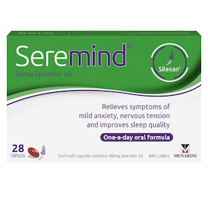 Seremind Lavender Oil 80Mg 28 Capsules