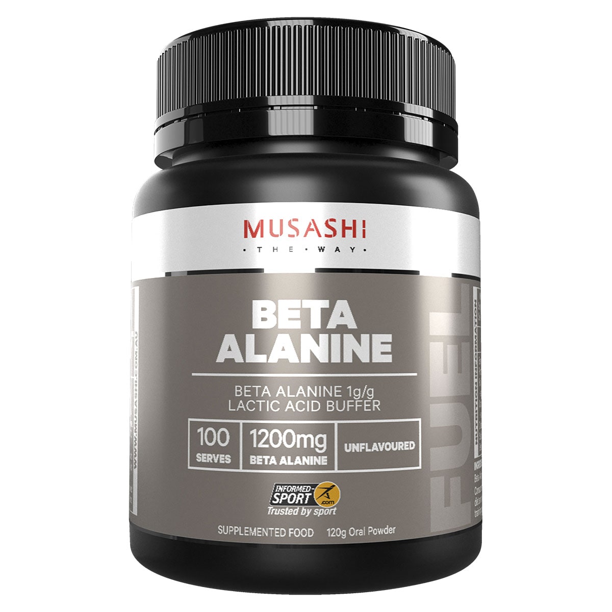 Musashi Beta Alanine Unflavoured 120G