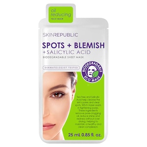 Skin Republic Spots & Blemish Face Mask Sheet