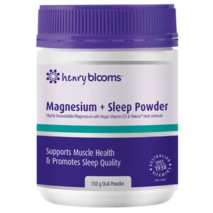 Henry Blooms Magnesium + Sleep Powder 150g