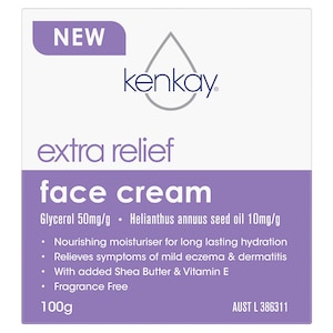 Kenkay Extra Relief Facial Moisturiser 100G Jar