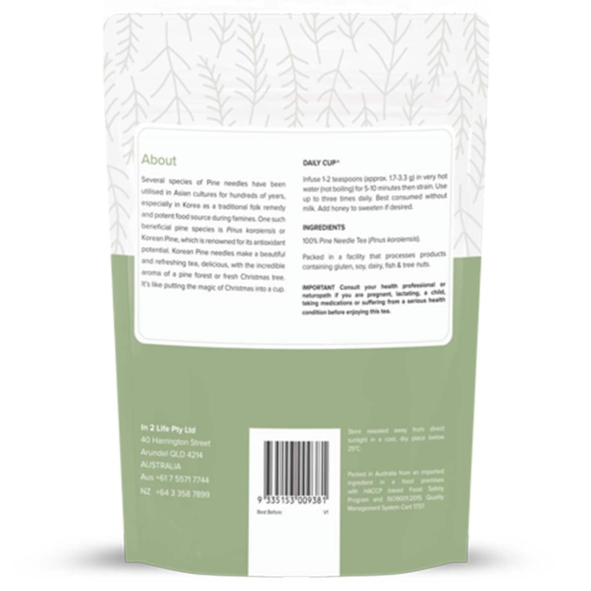 Morlife Pine Needle Loose Leaf Tea 125G