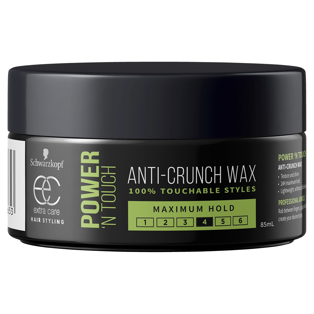 Schwarzkopf Extra Care Power N' Touch Anti-Crunch Wax 85Ml