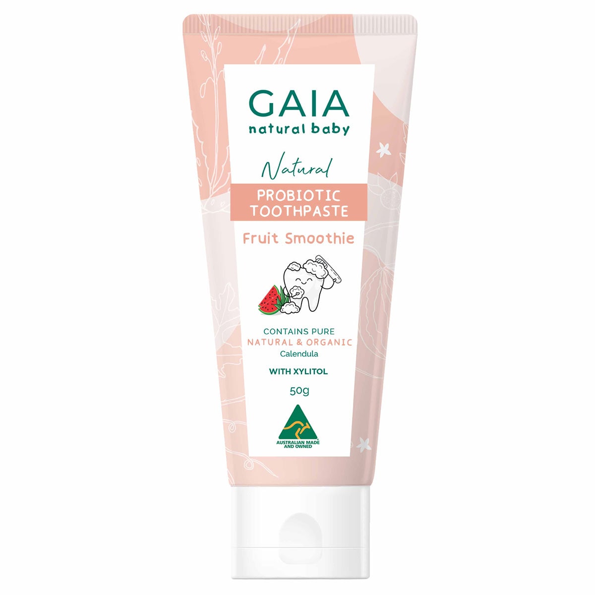 Gaia Natural Baby Fruit Smoothie Toothpaste 50G