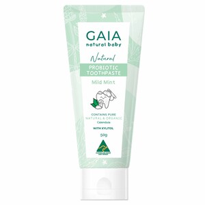 Gaia Natural Baby Mild Mint Toothpaste 50G