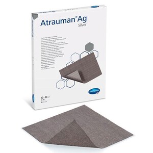 Hartmann Atrauman Ag Dressing 10Cm X 10Cm Single